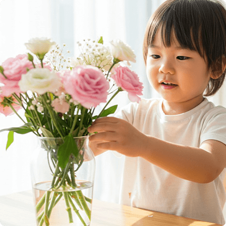 子ども花育インストラクター