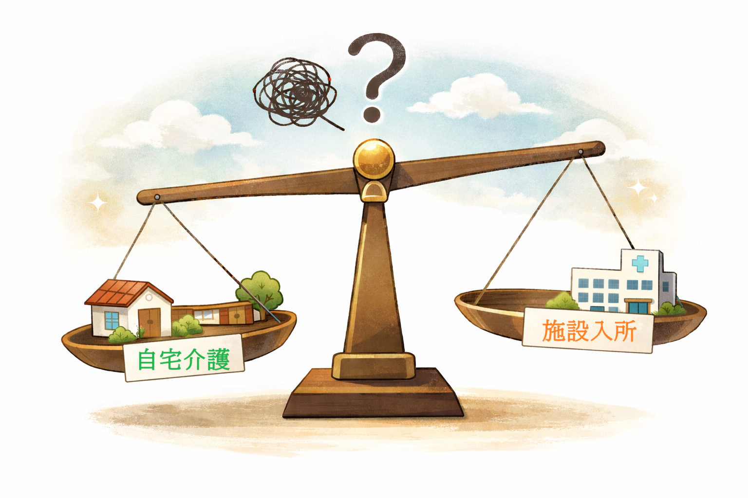 親を施設に入れるのはかわいそう？