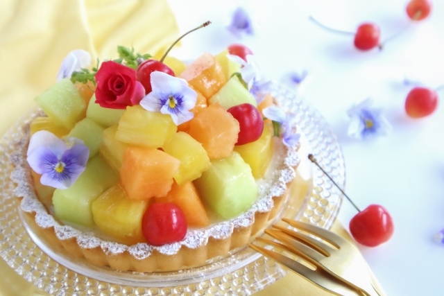 花のスイーツで心もお腹も満たしたい≪エディブルフラワーってどうやって使うの？≫