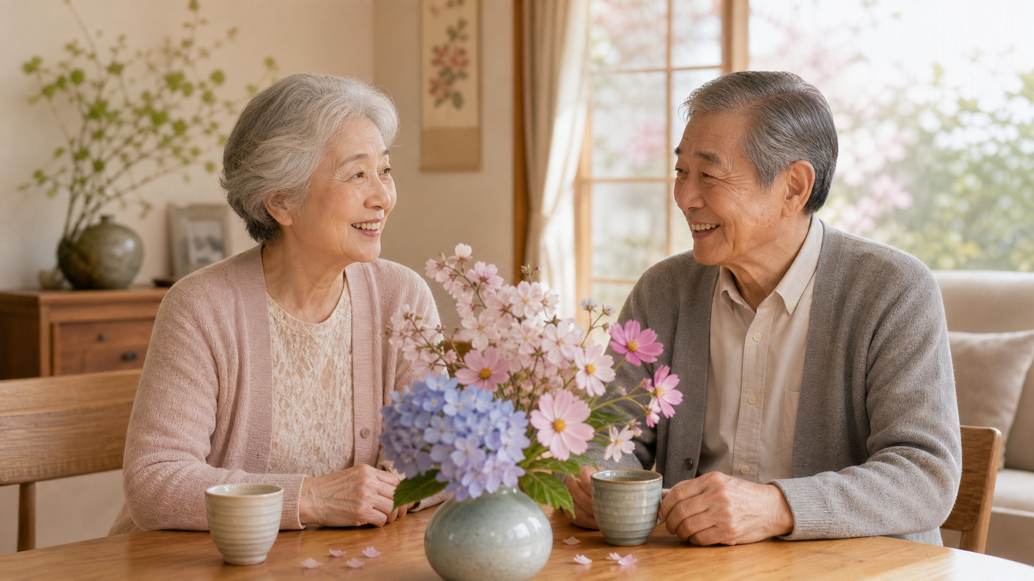 花がきっかけで、明るい話題が盛り上がる理由 