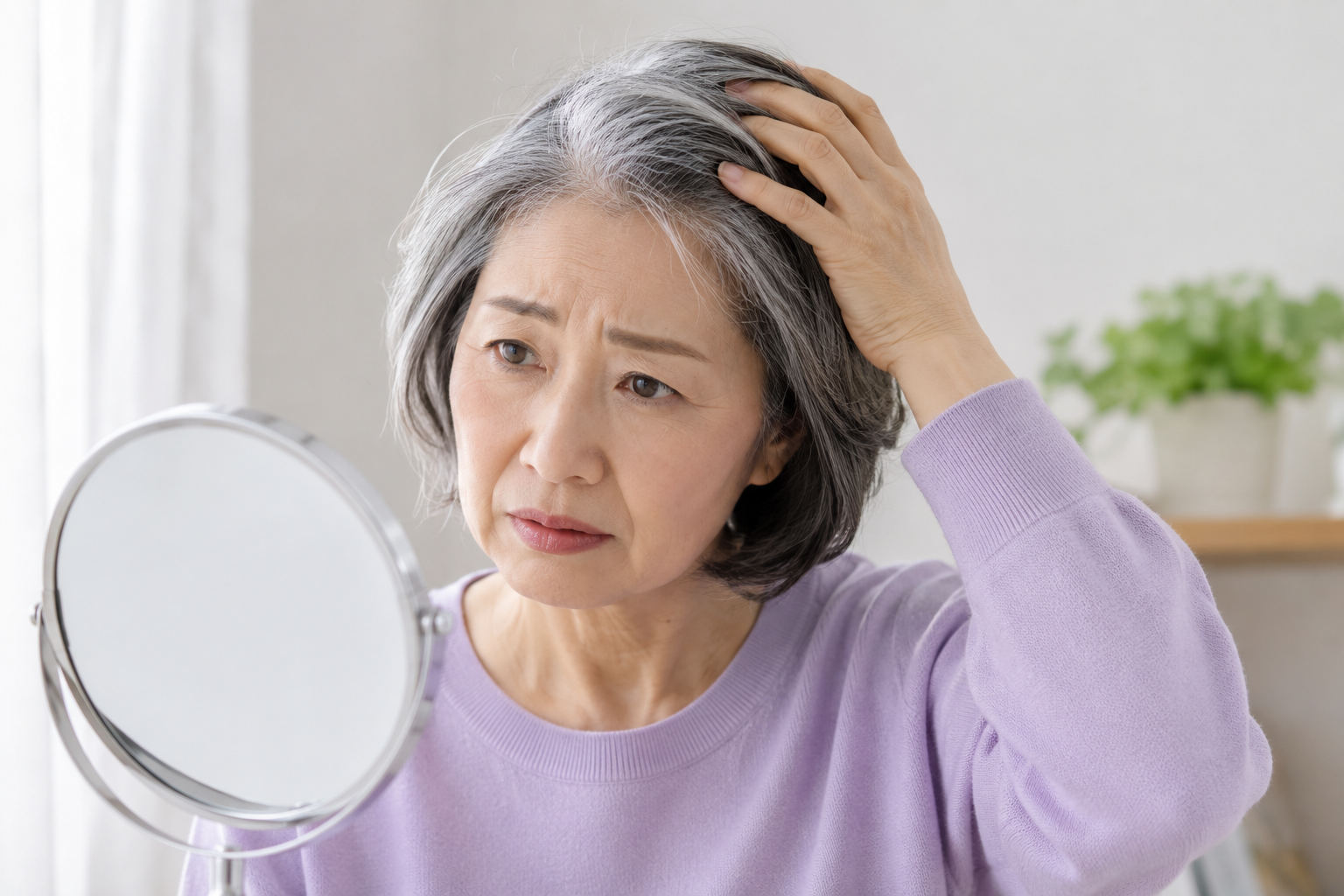グレイヘア賛成？反対？～似合う色が変わります