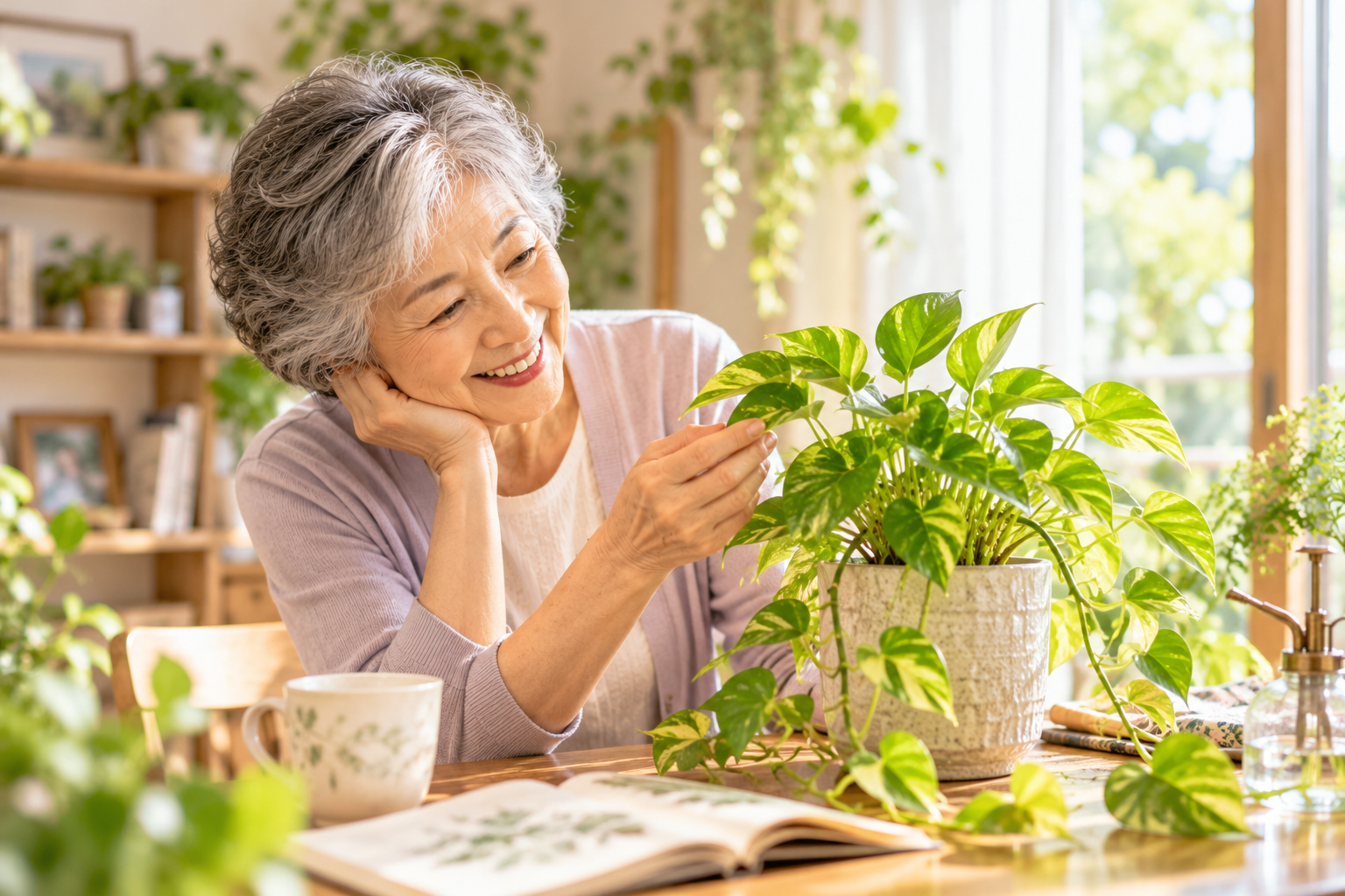 高齢になっても育てやすい観葉植物